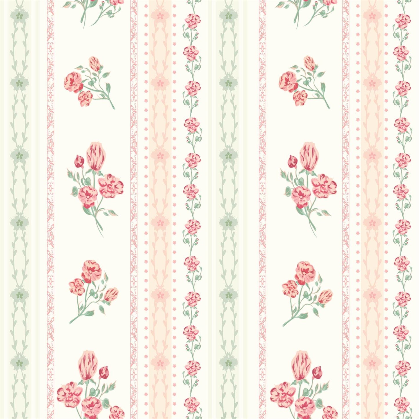 Beige Floral Print Contrast Piping Short Pajama Set